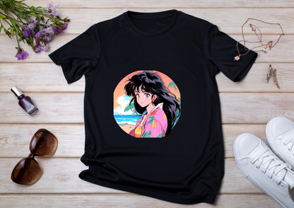 T-shirt Retro Anime Nostalgia – 61 modèles au choix – Noir ou Blanc