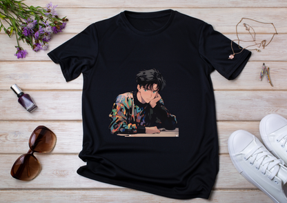 T-shirt Retro Anime Nostalgia – 61 modèles au choix – Noir ou Blanc