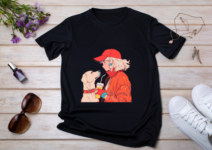 T-shirt Retro Anime Nostalgia – 61 modèles au choix – Noir ou Blanc