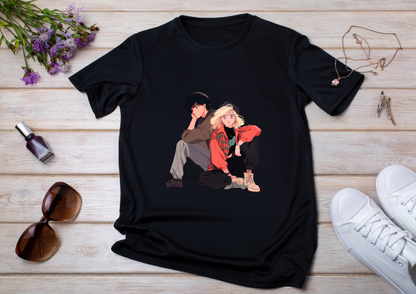 T-shirt Retro Anime Nostalgia – 61 modèles au choix – Noir ou Blanc