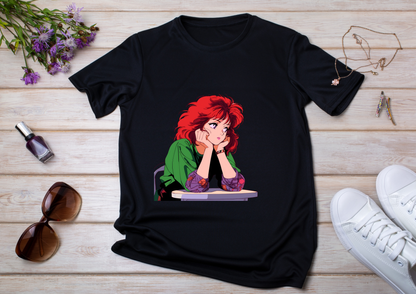 T-shirt Retro Anime Nostalgia – 61 modèles au choix – Noir ou Blanc