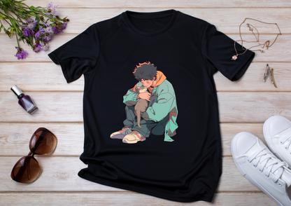 T-shirt Retro Anime Nostalgia – 61 modèles au choix – Noir ou Blanc
