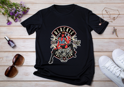 🖤 T-shirt Femme Style Pin-Up Vintage – Collection Rock & Biker
