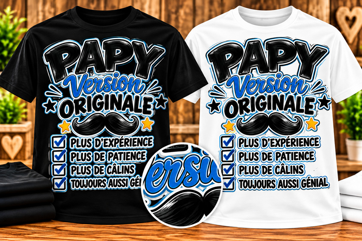 T-shirt Papy – Version originale