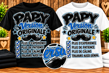 T-shirt Papy – Version originale