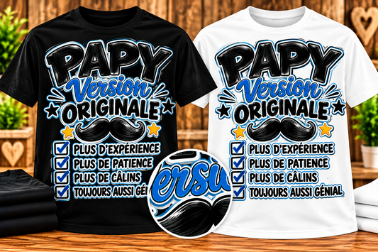 T-shirt Papy – Version originale
