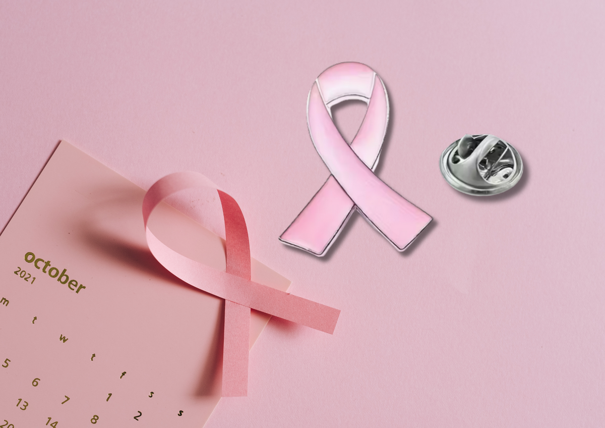 Pins Ruban Rose – Octobre Rose 🎀