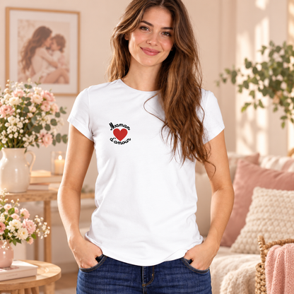 T-shirt femme Maman d’amour