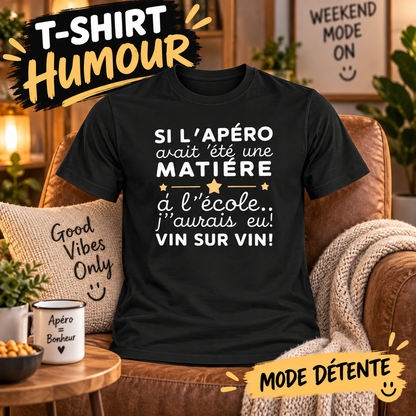 T-shirt humour et détente