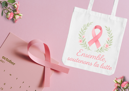 Tote Bag Octobre Rose – Édition solidaire 🎀