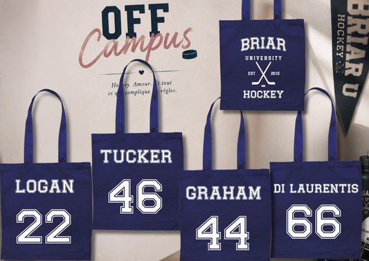Tote Bag Briar University Hockey – Off Campus