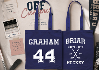 Tote Bag Briar University Hockey – Off Campus