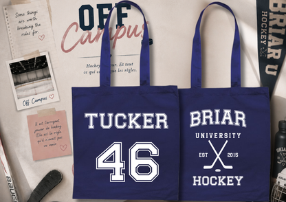 Tote Bag Briar University Hockey – Off Campus