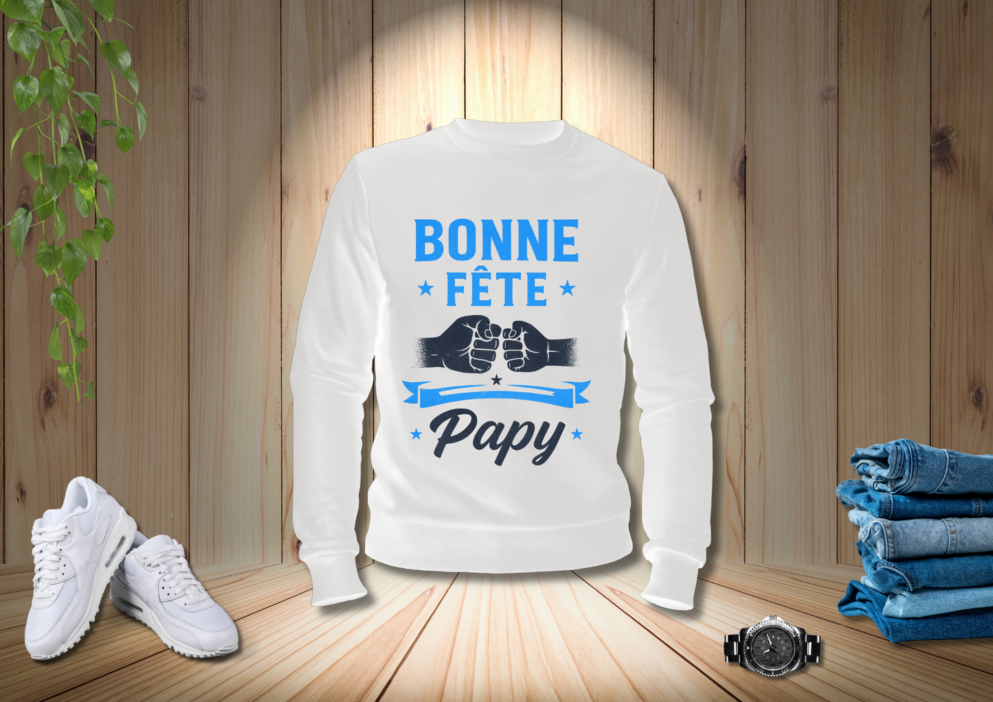 Sweat "Bonne fête Papy"