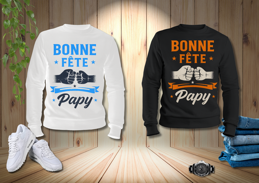 Sweat "Bonne fête Papy"