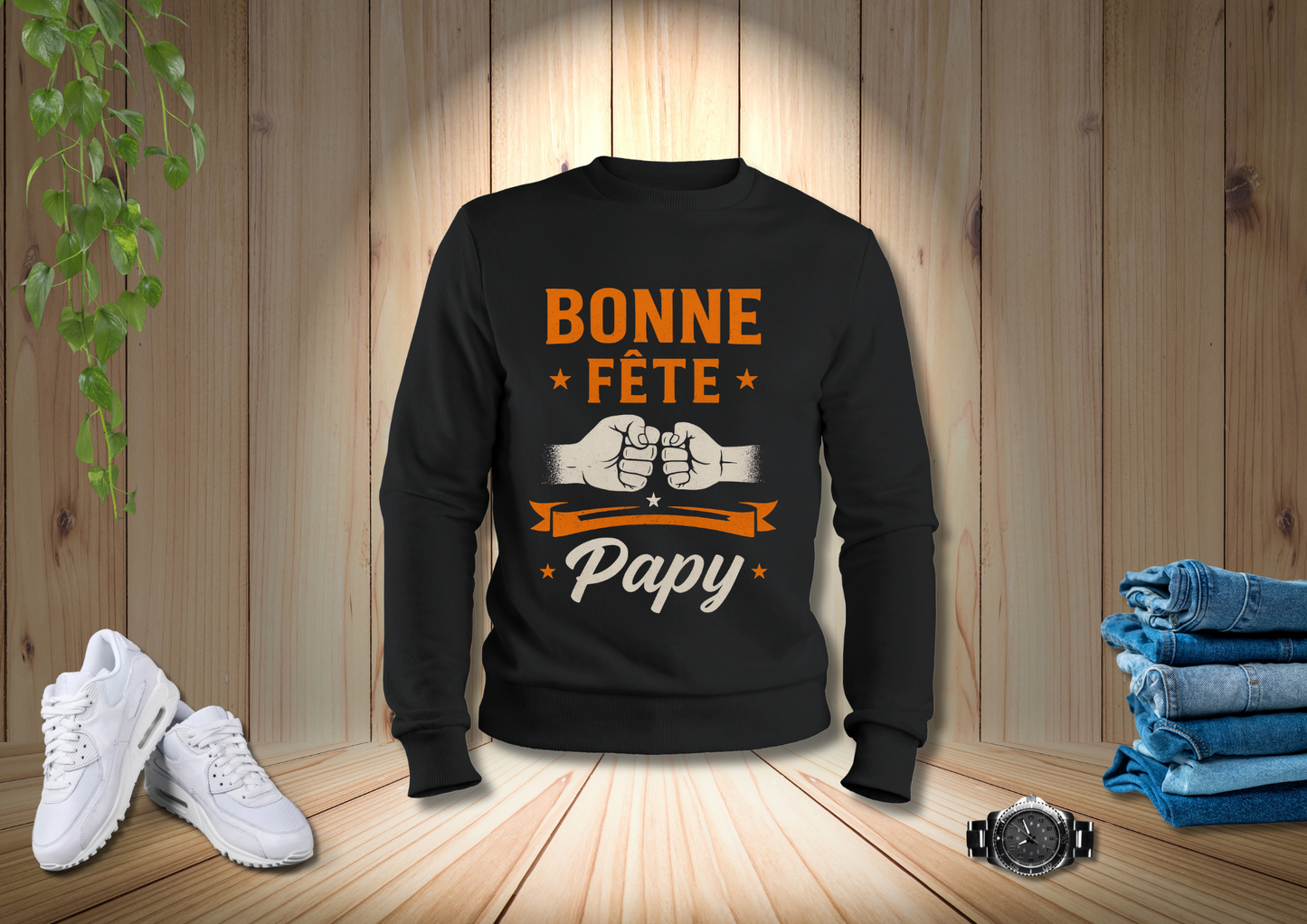 Sweat "Bonne fête Papy"