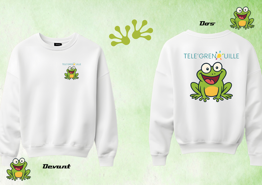Sweat TELE’GREN’OUILLE – Confort, fun et solidarité !