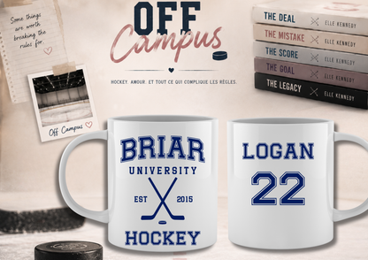 "Off Campus" Mug – Briar University Hockey Edition