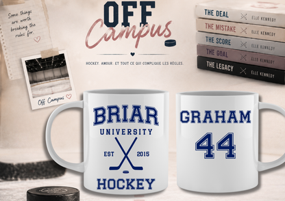 "Off Campus" Mug – Briar University Hockey Edition