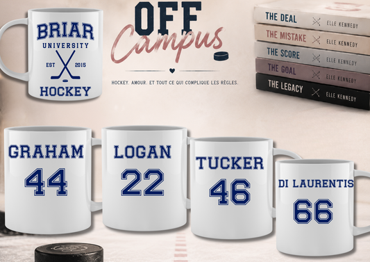 Mug “Off Campus” – Édition Briar University Hockey