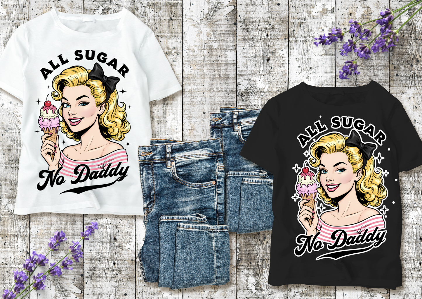 🖤 T-shirt Femme Style Pin-Up Vintage – Collection Rock & Biker