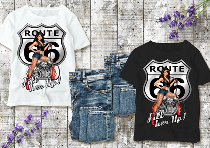 🖤 T-shirt Femme Style Pin-Up Vintage – Collection Rock & Biker