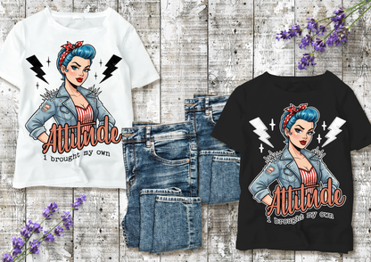 🖤 T-shirt Femme Style Pin-Up Vintage – Collection Rock & Biker