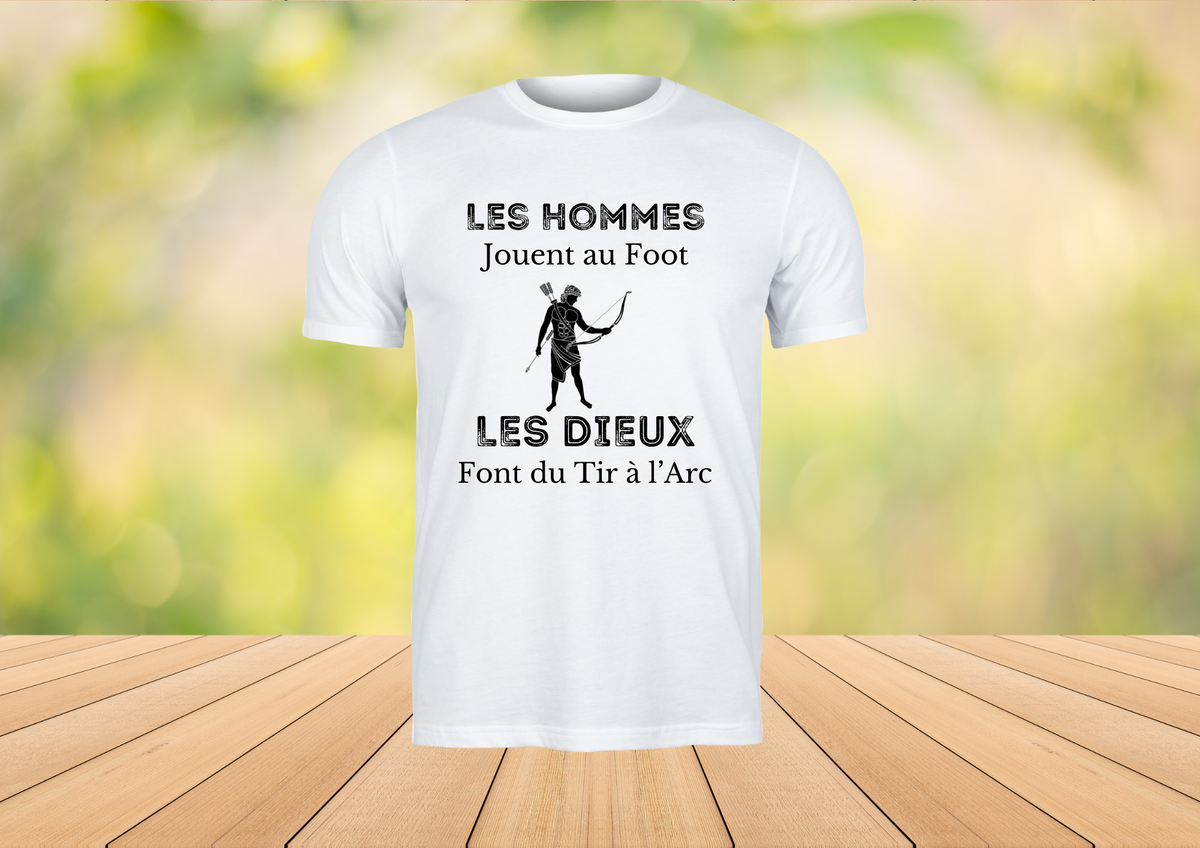 T-shirt blanc – Tir à l’arc
