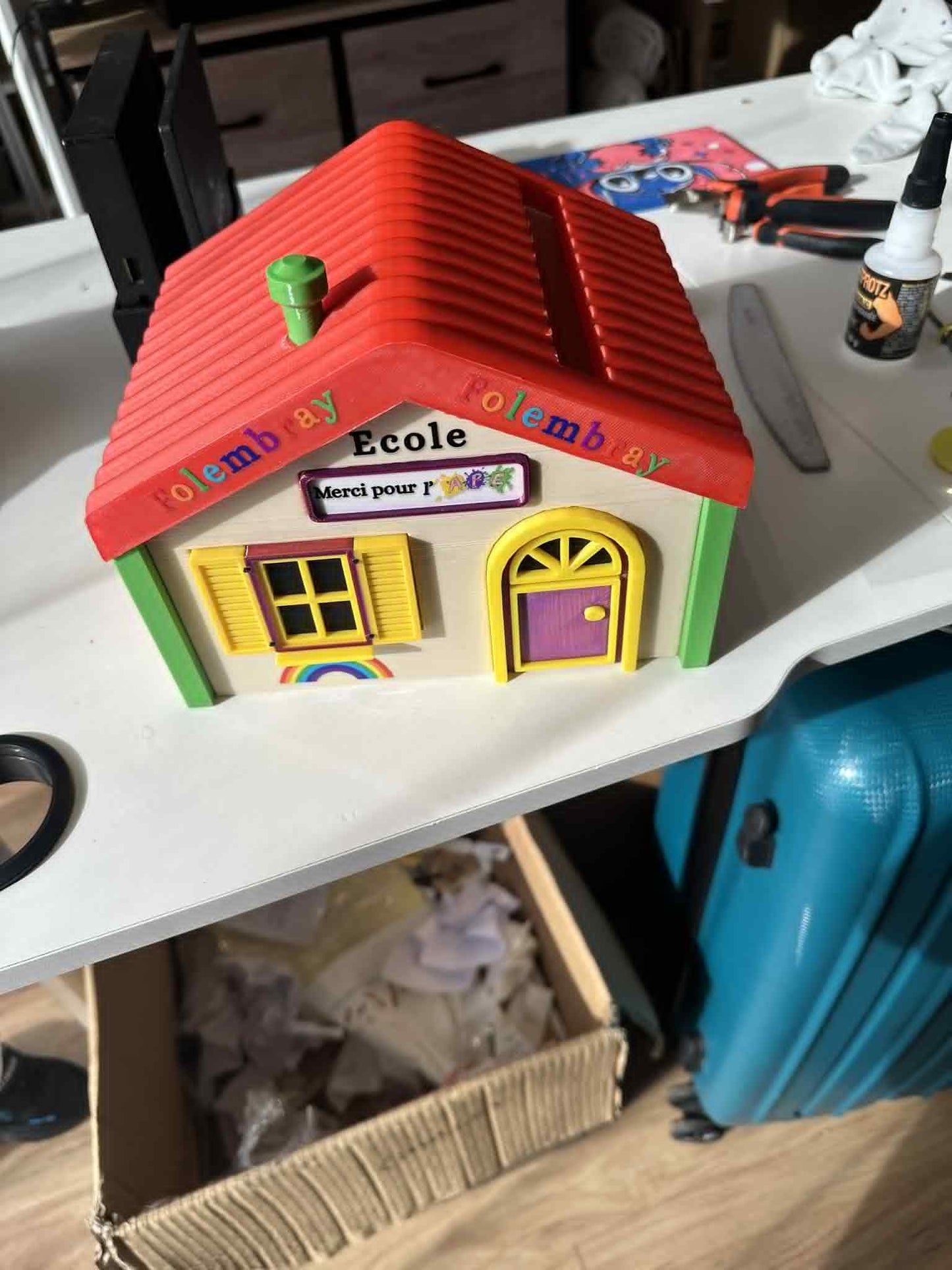 Création 3D personnalisée( URNE ) & Personnalisation DTF UV