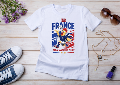 T-shirt France – Supporter Coupe du Monde ⚽🇫🇷