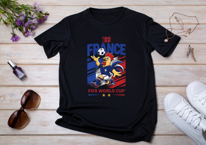 T-shirt France – Supporter Coupe du Monde ⚽🇫🇷