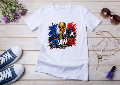 T-shirt France – Édition Monument Tricolore ⚽🇫🇷