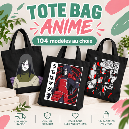Tote Bag Anime – 104 modèles au choix