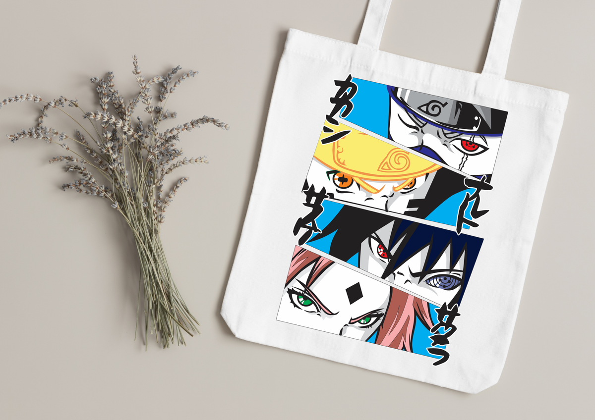 Tote Bag Naruto blanc – modèle 141