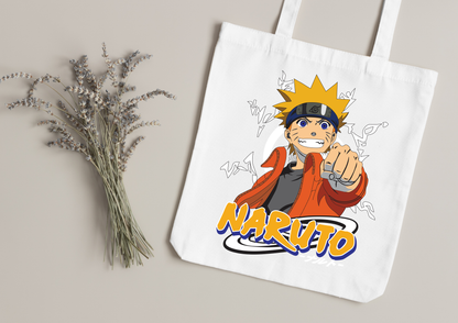 Tote Bag Naruto blanc – modèle 153