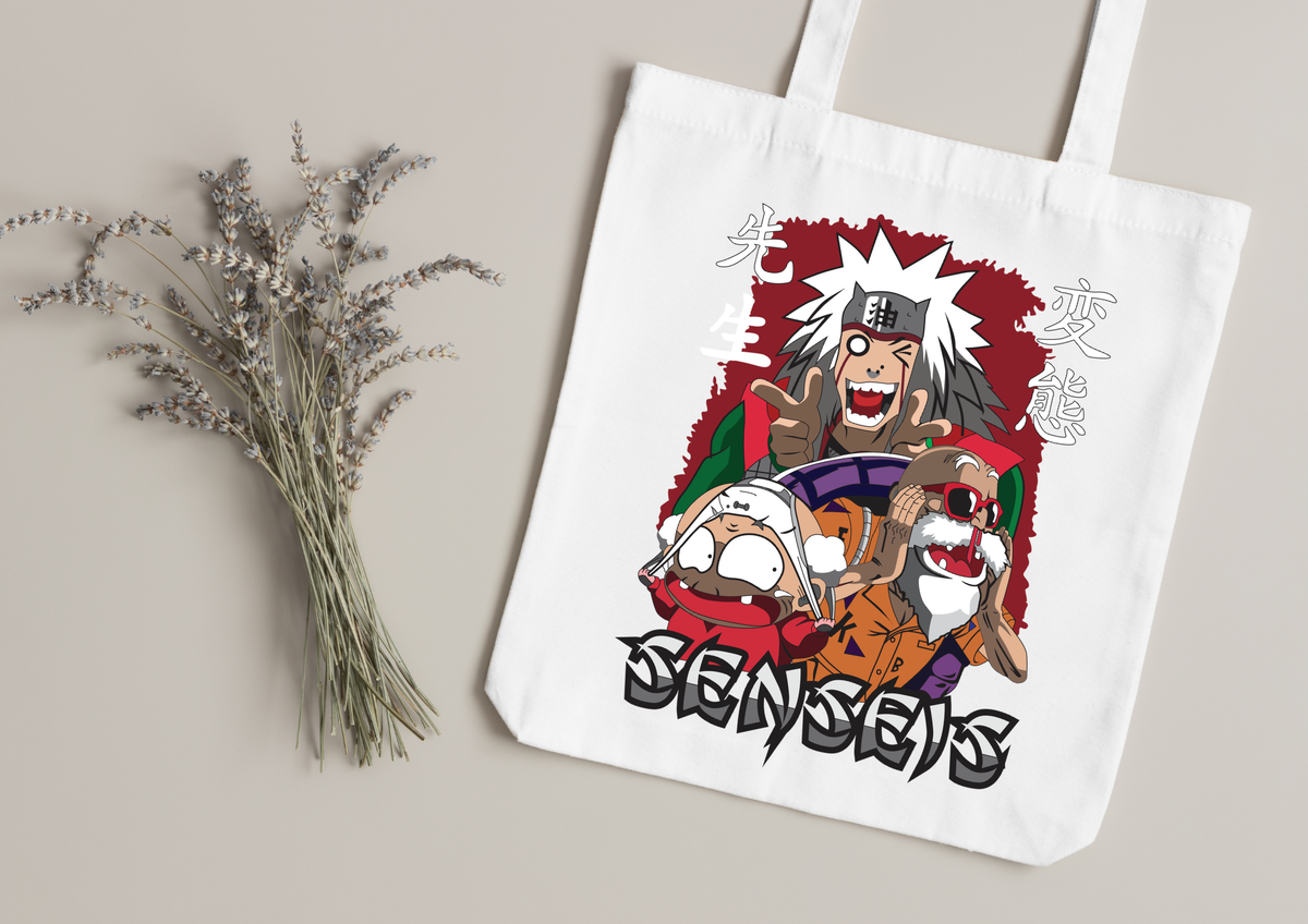 Tote Bag Naruto blanc – modèle 154