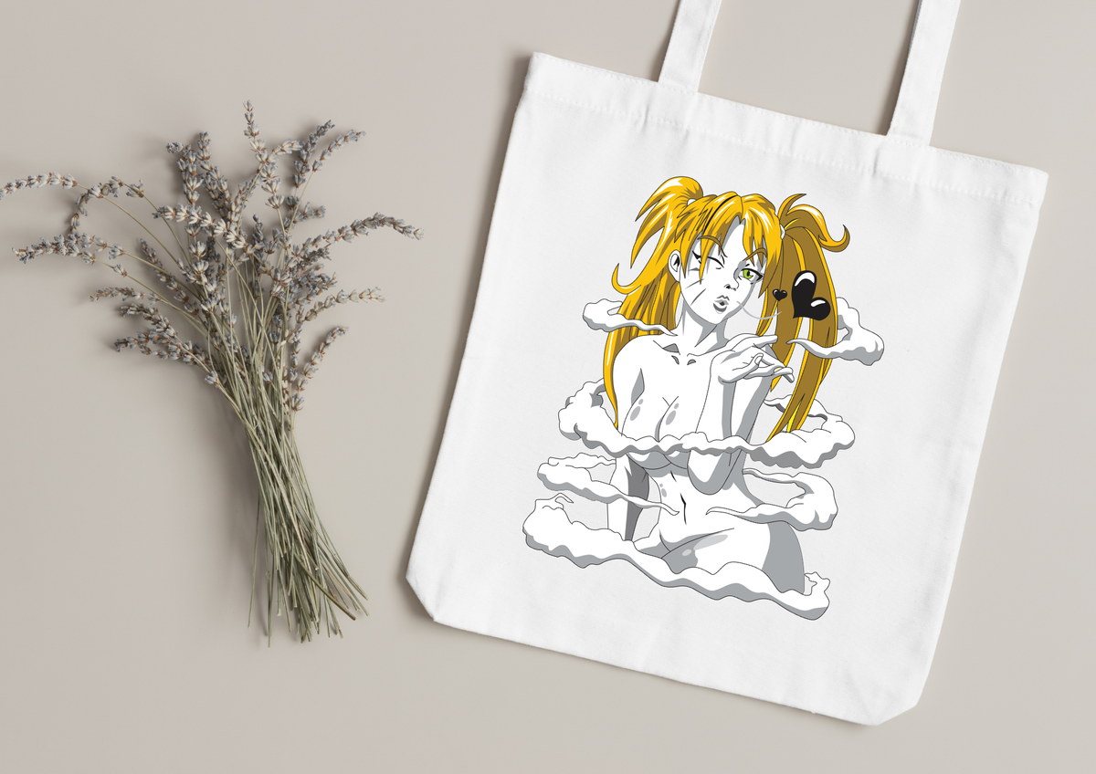 Tote Bag Naruto blanc – modèle 155