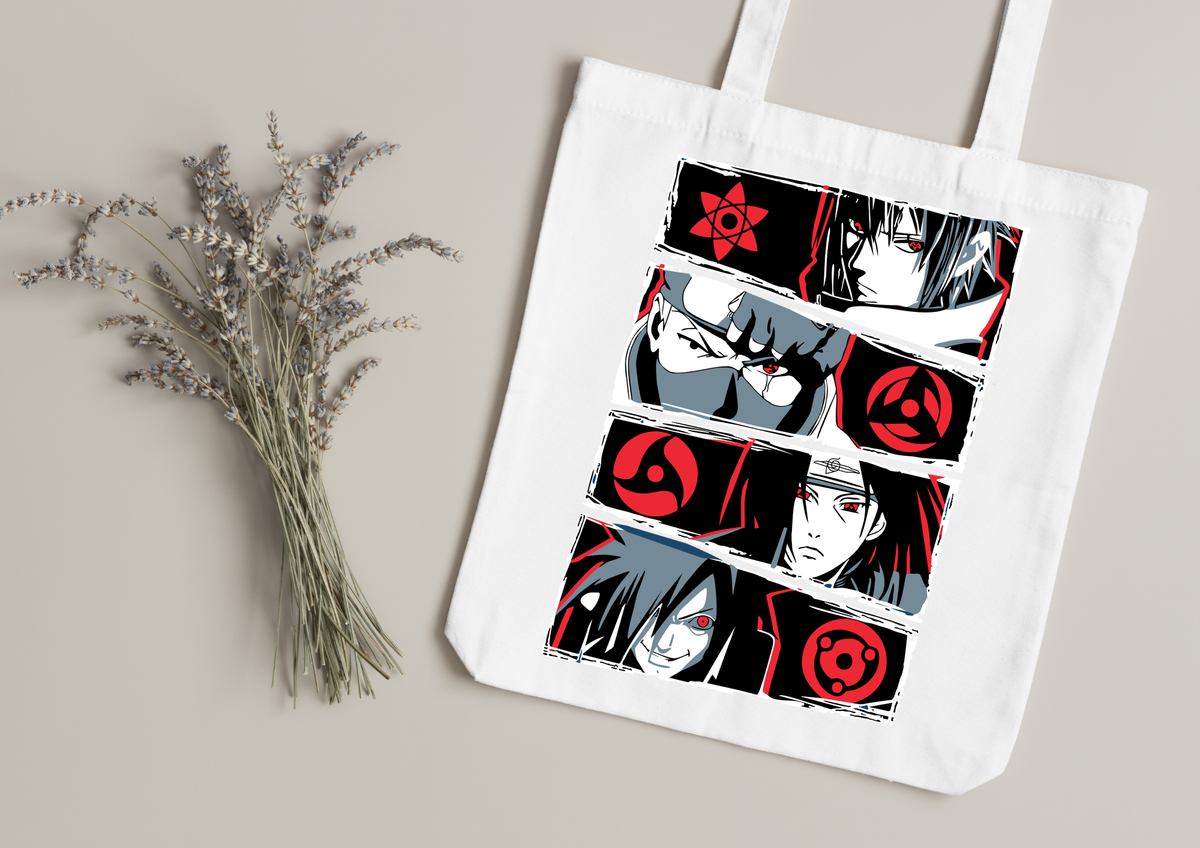 Tote Bag Naruto blanc – modèle 156