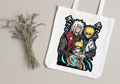 Tote Bag Naruto blanc – modèle 158