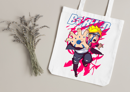 Tote Bag Naruto blanc – modèle 162