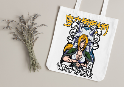 Tote Bag Naruto blanc – modèle 166