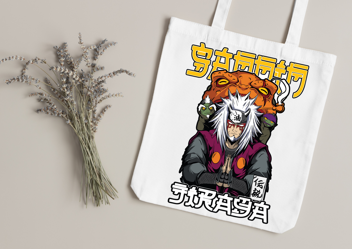 Tote Bag Naruto blanc – modèle 168