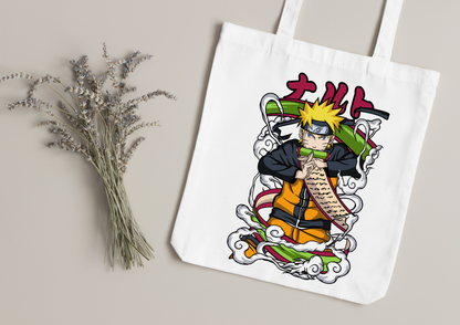 Tote Bag Naruto blanc – modèle 174