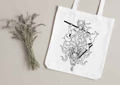 Tote Bag Naruto blanc – modèle 179