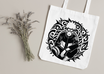 Tote Bag Naruto blanc – modèle 182