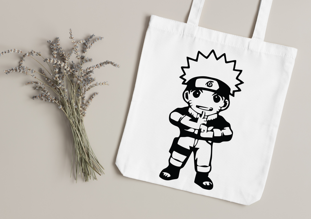 Tote Bag Naruto blanc – modèle 184