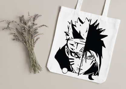 Tote Bag Naruto blanc – modèle 186