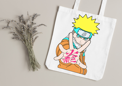 Tote Bag Naruto blanc – modèle 190