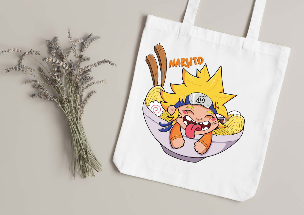 Tote Bag Naruto blanc – modèle 192