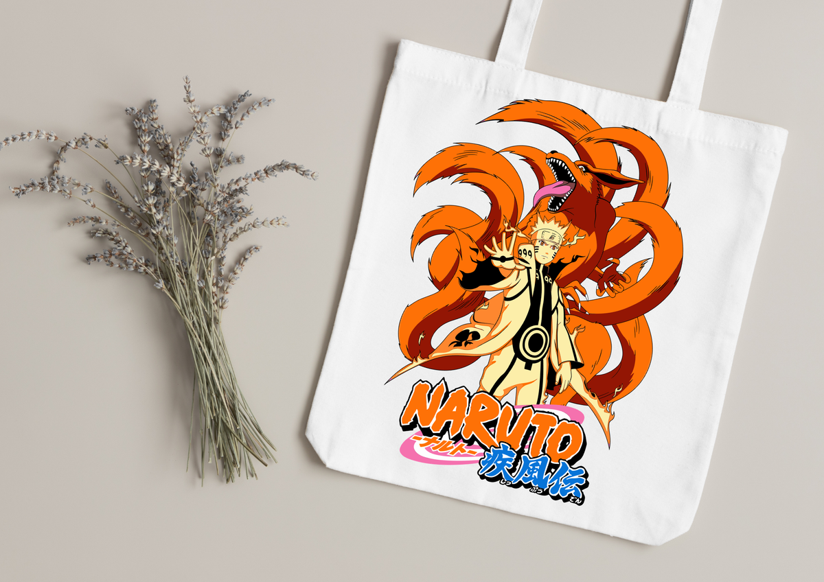 Tote Bag Naruto blanc – modèle 194